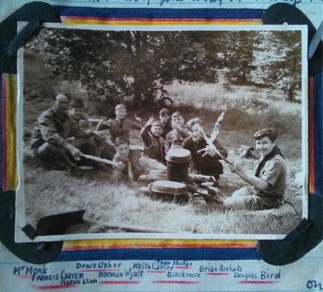 1941 camp at Mendip Lodge